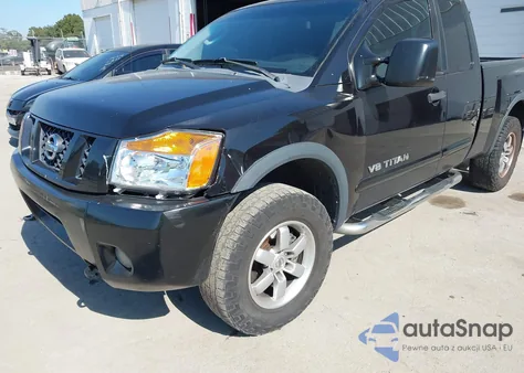 2009 Nissan Titan Pro-4X from USA, damaged, VIN 1N6BA06CX9N313478